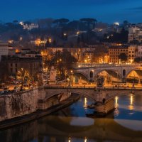 Панорамы вечернего Рима :: Valentin Bondarenko Панорамы вечернего Рима :: Valentin Bondarenko