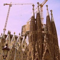 Барселона. Фрагмент храма Святого Семейства. :: Владимир Драгунский