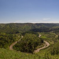 Красивые изгибы реки Есауловка :: Владимир Кириченко