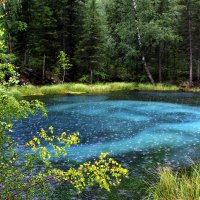 Удивительное гейзерное озеро :: Vlad Сергиевич