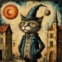 Кот мечтатель :: Георгий Пичугин