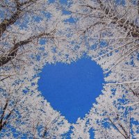 Сердечко в небе :: Людмила Смородинская Сердечко в небе :: Людмила Смородинская