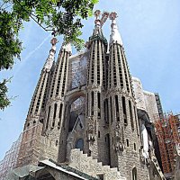 Барселона. Фрагмент Храма Светого Семейства. :: Владимир Драгунский