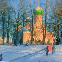 Зимний день в Летнем саду :: Сергей Кочнев