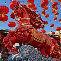 Китайский Новый год на Манежной площади :: <<< Наташа >>>