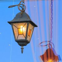 Фонарь с отражением :: Андрей Снегерёв