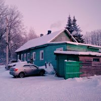 зимние улицы города :: Сергей Кочнев