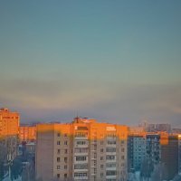 Февральское утро в Ижевске :: Леонид Абросимов