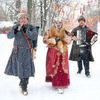 Масленица 19 февраля на Тверском бульваре :: Михаил Бибичков