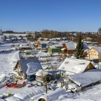 Суздальские домики и атракционы :: Сергей Цветков