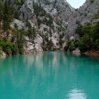 Голубая вода Зелёного каньона :: Юрий. Шмаков