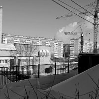 Город заснеженный 1. :: ВикТор Быстров Город заснеженный 1. :: ВикТор Быстров