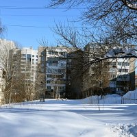 Город заснеженный 2. :: ВикТор Быстров