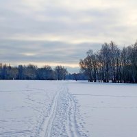 Сократить путь через озерцо :-) :: Лия ☼