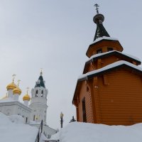 Церковь Троицы и часовня Сергий Радонежского :: Александр Синдерёв