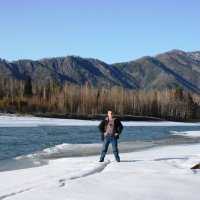 Алтай, река Катунь :: Галина Нестратова Алтай, река Катунь :: Галина Нестратова