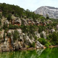 Берег каньона :: Юрий. Шмаков Берег каньона :: Юрий. Шмаков