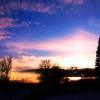 Февральский вечер :: Людмила Смородинская