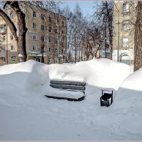 Снежный февраль :: Aquarius - Сергей Снежный февраль :: Aquarius - Сергей