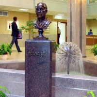 Бюст кардиолога В.А.Алмазова :: Сергей Карачин