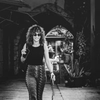 "Дама с собачкой" (вариант) :: alex chernin