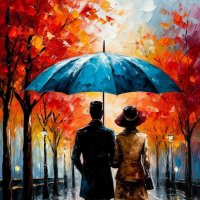 Двое под зонтом :: Георгий Пичугин Двое под зонтом :: Георгий Пичугин