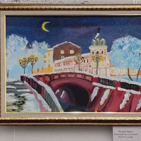 Каменный мост под луной :: Татьяна Машошина