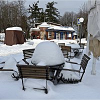 Зимнее кафе. :: Валерия Комова