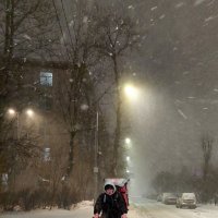 Метель в городе :: Ирина Румянцева