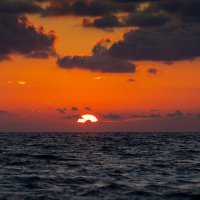 Черное море. закат. :: Владимир Лазарев