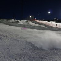 Вечер у лыжных трасс :: Ольга Вечер у лыжных трасс :: Ольга