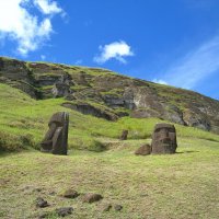 Моаи острова Пасхи. :: unix (Илья Утропов)