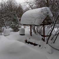 Заснежило. :: Михаил Попов Заснежило. :: Михаил Попов