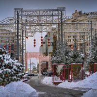 "Камергерский переулок. Праздничное"© :: Владимир Макаров