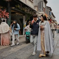 Стрит на старых улицах Китая :: Андрей Город