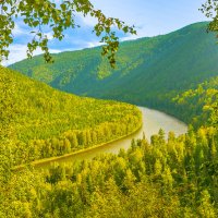 Таёжные берега ОНЫ. :: юрий Амосов