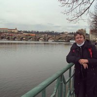 Прага. Набережная реки Влтава :: Tata Wolf