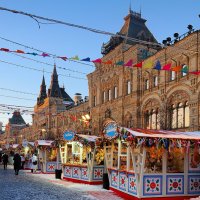 ГУМ в Новогодние каникулы. :: Евгений Седов