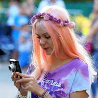 сама как цветочек :: Олег Лукьянов