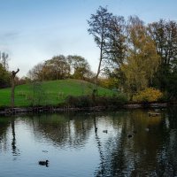 В вечернем парке... :: Николай Гирш