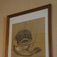 Рисунок Т.Н. Гиппиус "Рыбий щенок" (подарен художницей Л.Д. Блок) :: zavitok * Рисунок Т.Н. Гиппиус "Рыбий щенок" (подарен художницей Л.Д. Блок) :: zavitok *