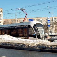 На трамвайчике по весне. :: Татьяна Помогалова