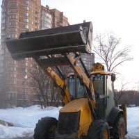 Экскаватор-погрузчик :: Дмитрий Никитин Экскаватор-погрузчик :: Дмитрий Никитин