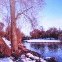 Весна на речке :: Людмила Смородинская