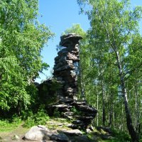 Скалы Семь Братьев на Урале. :: unix (Илья Утропов)