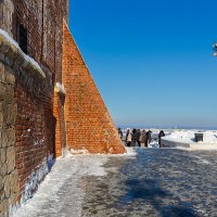 У Георгиевской башни Кремля :: Александр Синдерёв