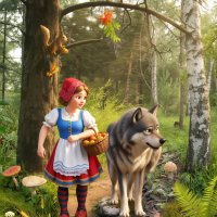 Красная шапочка :: Екатерина Панова