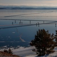 Покататься на коньках на Байкале :: Студия фотографии