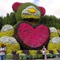 Цветочный мишка :: Галина Ильясова