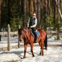 Дарья и Ланграф Браун :: Кристина Щукина